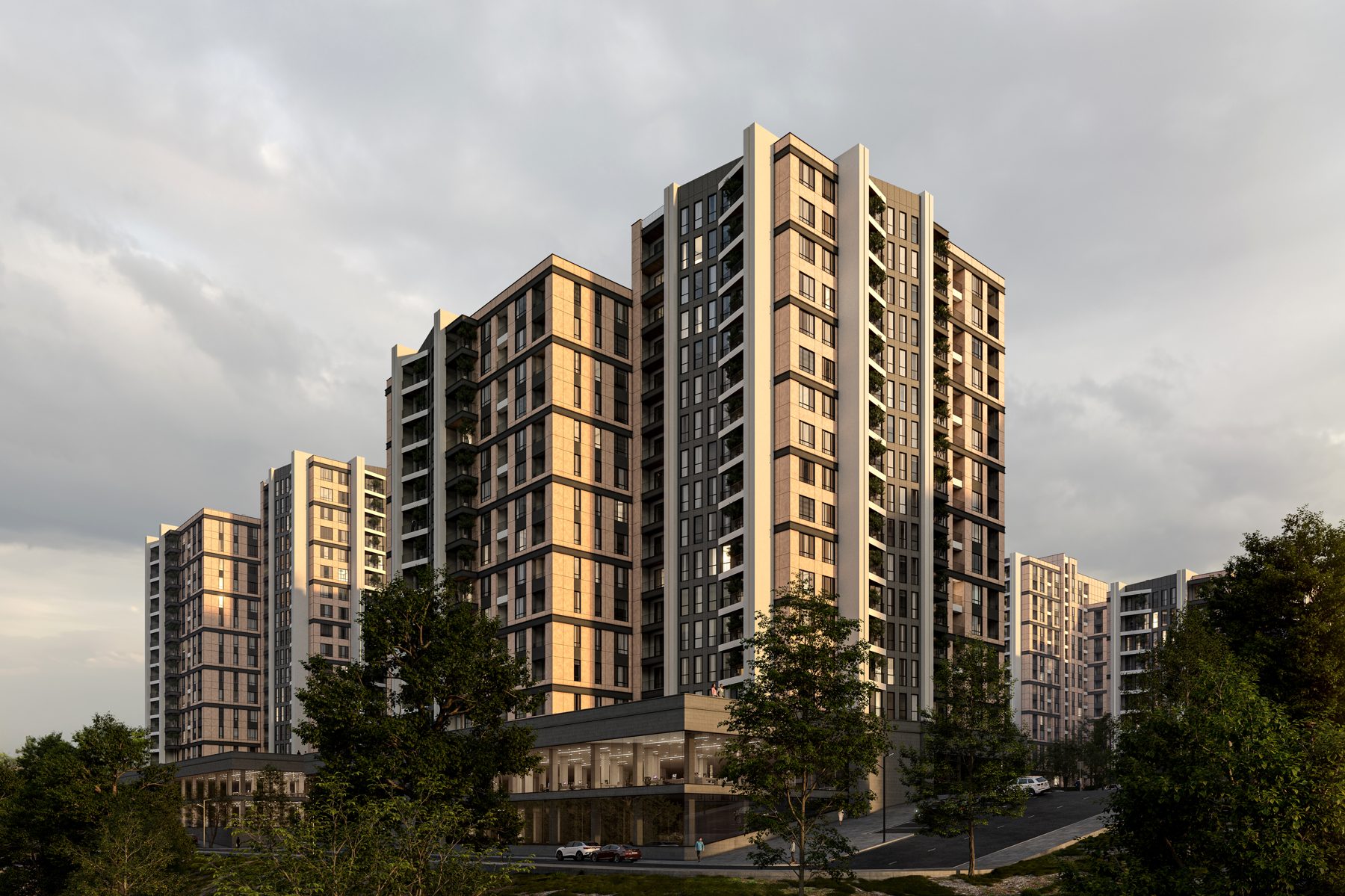 Zard residential district render
